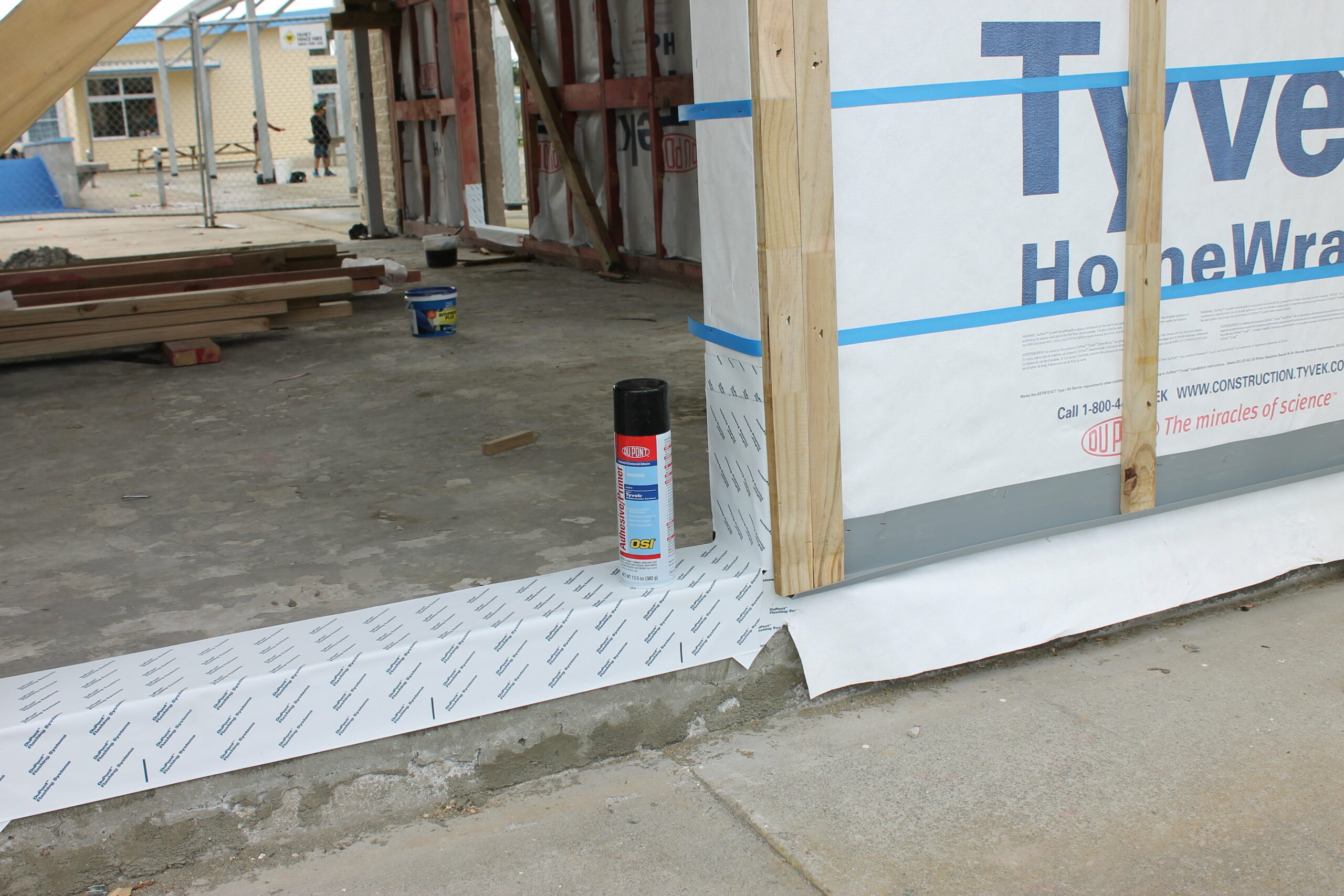 weather-barrier-systems-DuPont-Flashing-Tape-in-Sill